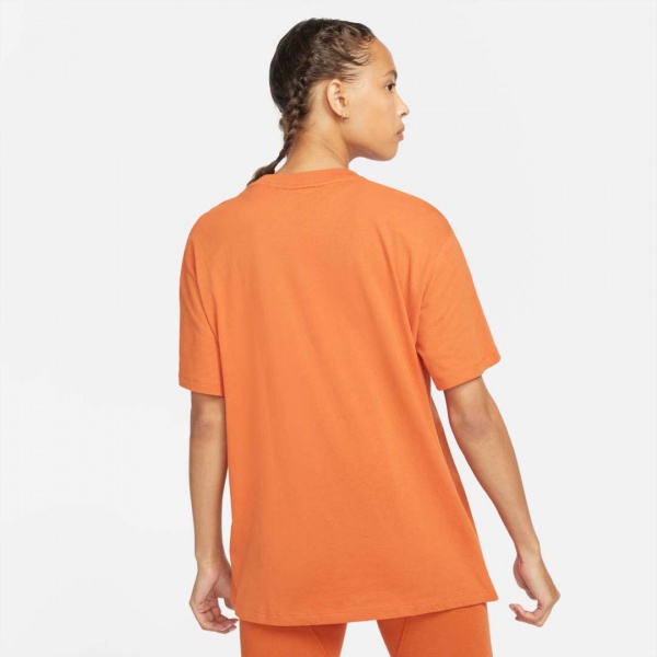 Футболка Nike W NSW AIR SS TOP BF DD5431-816 р.M помаранчевий