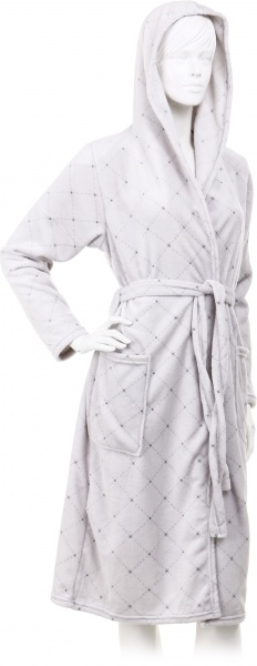 Халат с микрофибры La Nuit Rhombus р. XXL серый
