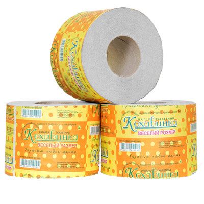 Бумага туалетная Кохавинка с гильзой 8 шт