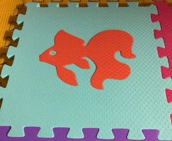 Коврик-пазл Термоізол Зверьки 30x30 см набор 12 шт.