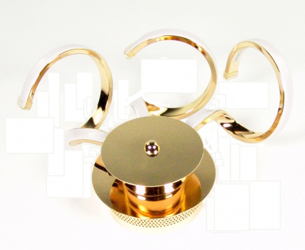 Бра Интеркласс НББ 01-3хХХ-100 LED 12,9 Вт золото 