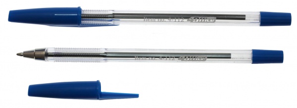 Ручка кулькова 4Office синя 1 шт. 4-112 