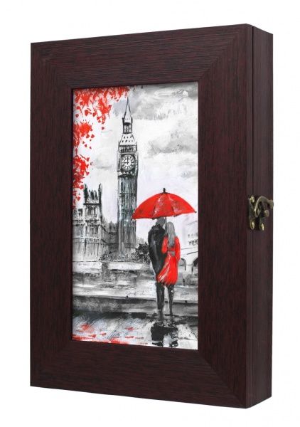 Ключница SvitArt F-406a, бордо