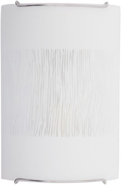 Світильник настінно-стельовий Nowodvorski ZEBRA 1 1x60 Вт E14 білий матовий 