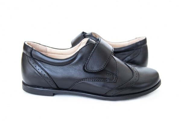 Туфли для мальчиков Мальви р.35 черный Ш-359 