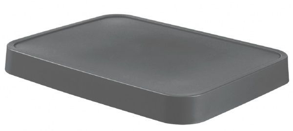 Крышка для корзинки Curver 247204 Infinity 11л/17 л темно-серая 20x360x270 мм