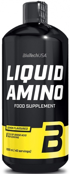 Аминокислоты BioTech Liquid Amino (Nitron) лимонный 1000 мл 
