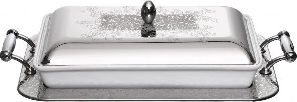 Блюдо з кришкою Dubai 40 см 3480-10 Giorinox 