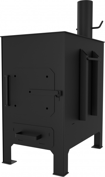 Піч-буржуйка Сталева БПС-540 D=100