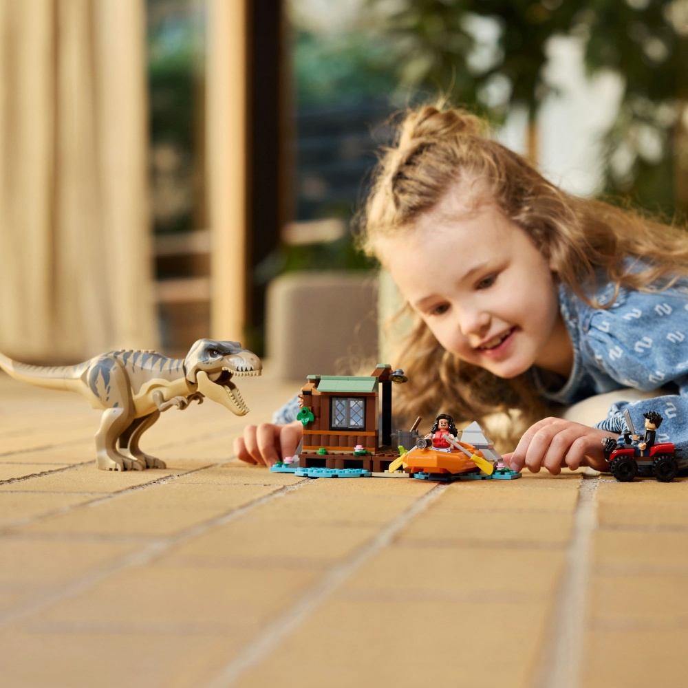 Конструктор LEGO Jurassic World Втеча річкою від тиранозавра 76975