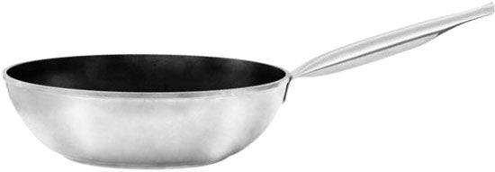 Сковорода wok с антипригарным покрытием 28 см Profi Biol 2818H