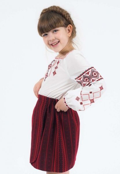 Вишиванка Гармонiя Рівненщина р.134 червоний 33287 