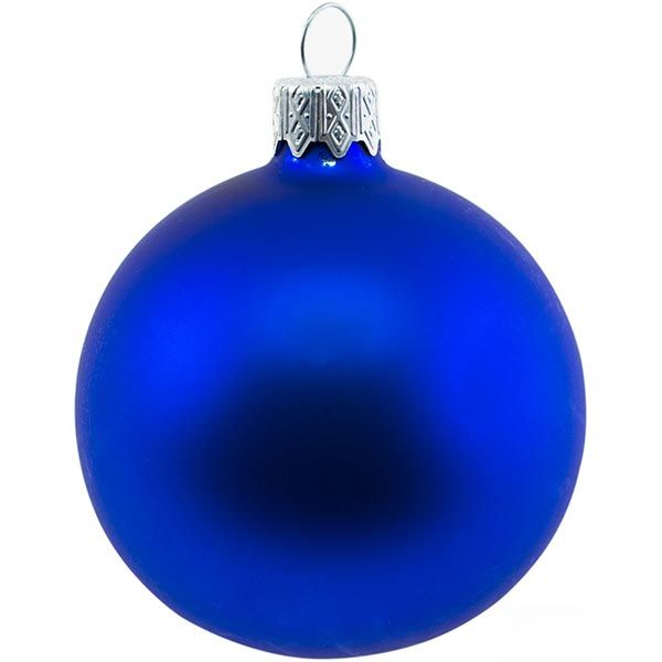 Шар стеклянный d50-1 синий
