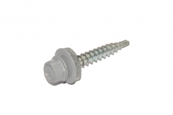 Саморіз покрівельний по дереву 4,8x35 мм вага сірий RAL 7040 Expert Fix