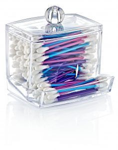 Органайзер BoxUp цилиндр средний 8,8x10,5x6 см пластик прозрачный FT-004 