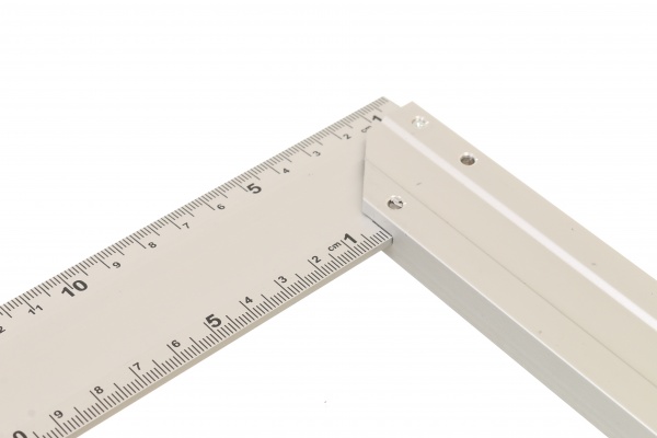 Угольник Compass 450 мм анодированный 90 две шкалы К-450