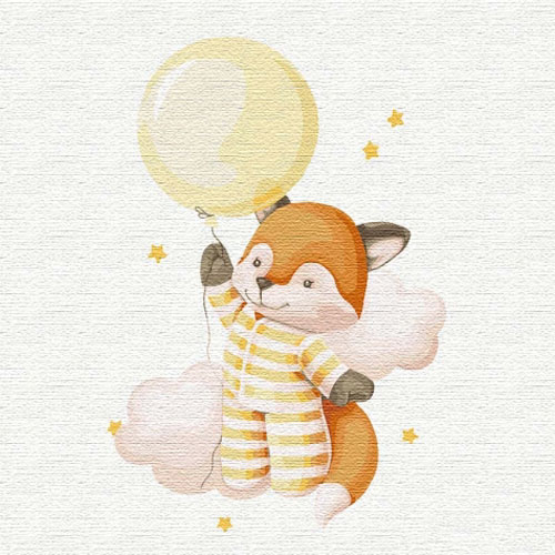 Картина по номерам Исследуя небо 30x30 см Идейка 