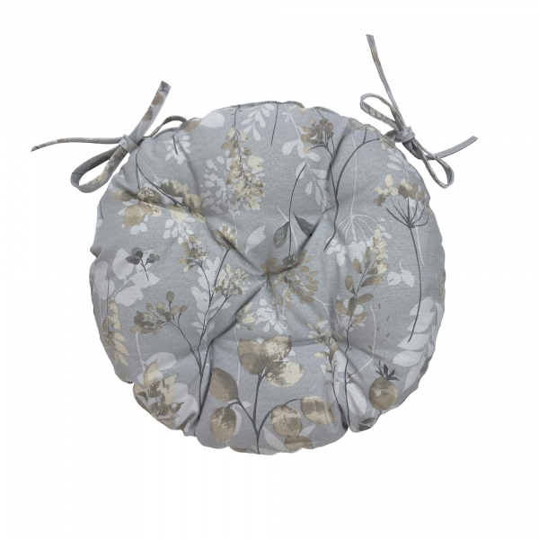 Подушка на стул Paris Барбарис графит D40 La Nuit