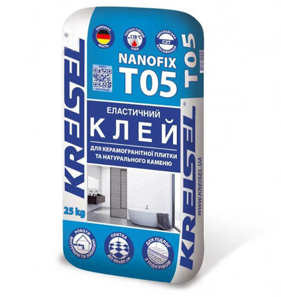 Клей для плитки KREISEL Nanofix T05 25кг