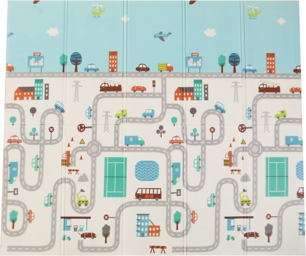 Игровой коврик Bambinelli 180х196х0.8 см в сумке HSP1125031/Road/Bear