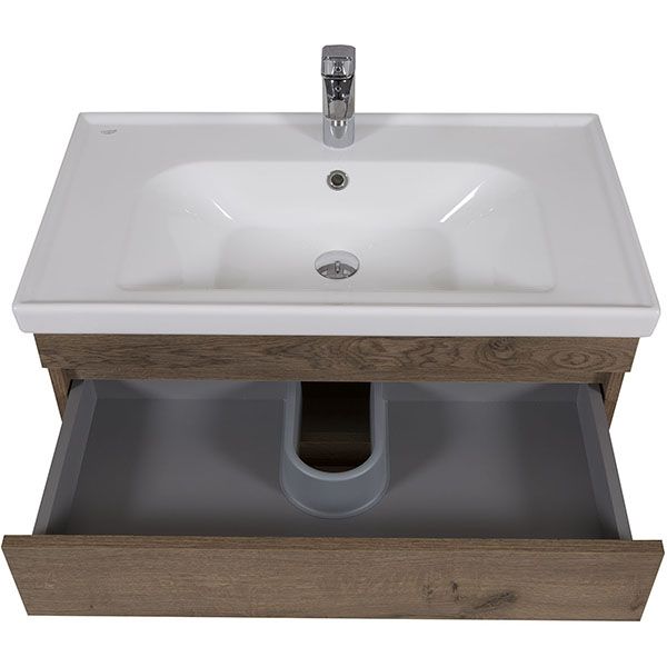 Тумба Аква-Родос Винтаж (аликанте) 80 см с умывальником Frame (консольная)