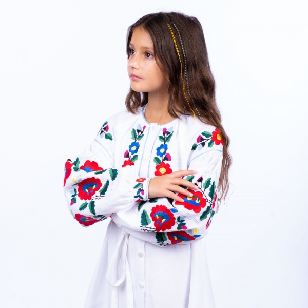 Платье Эдельвика р.110 белый 179-23/00 