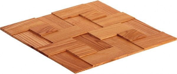 Мозаичная плитка древесина 270х270 мм Enfasi Ясень Натур