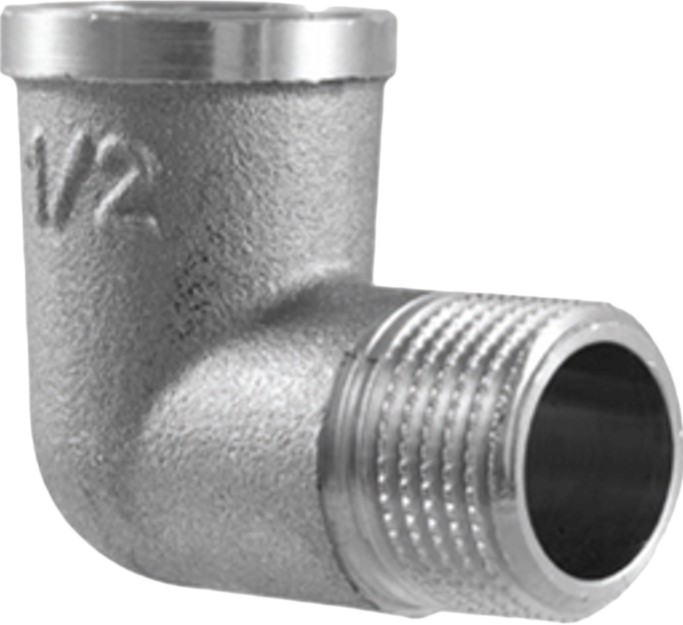 Коліно Hi-Therm 1/2 ВЗ (нікель)