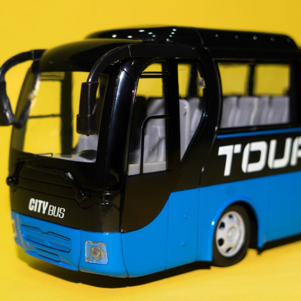 Игрушка на радиоуправлении OTAMANKO Автобус TOUR BUS синий 1:32 532.02.53