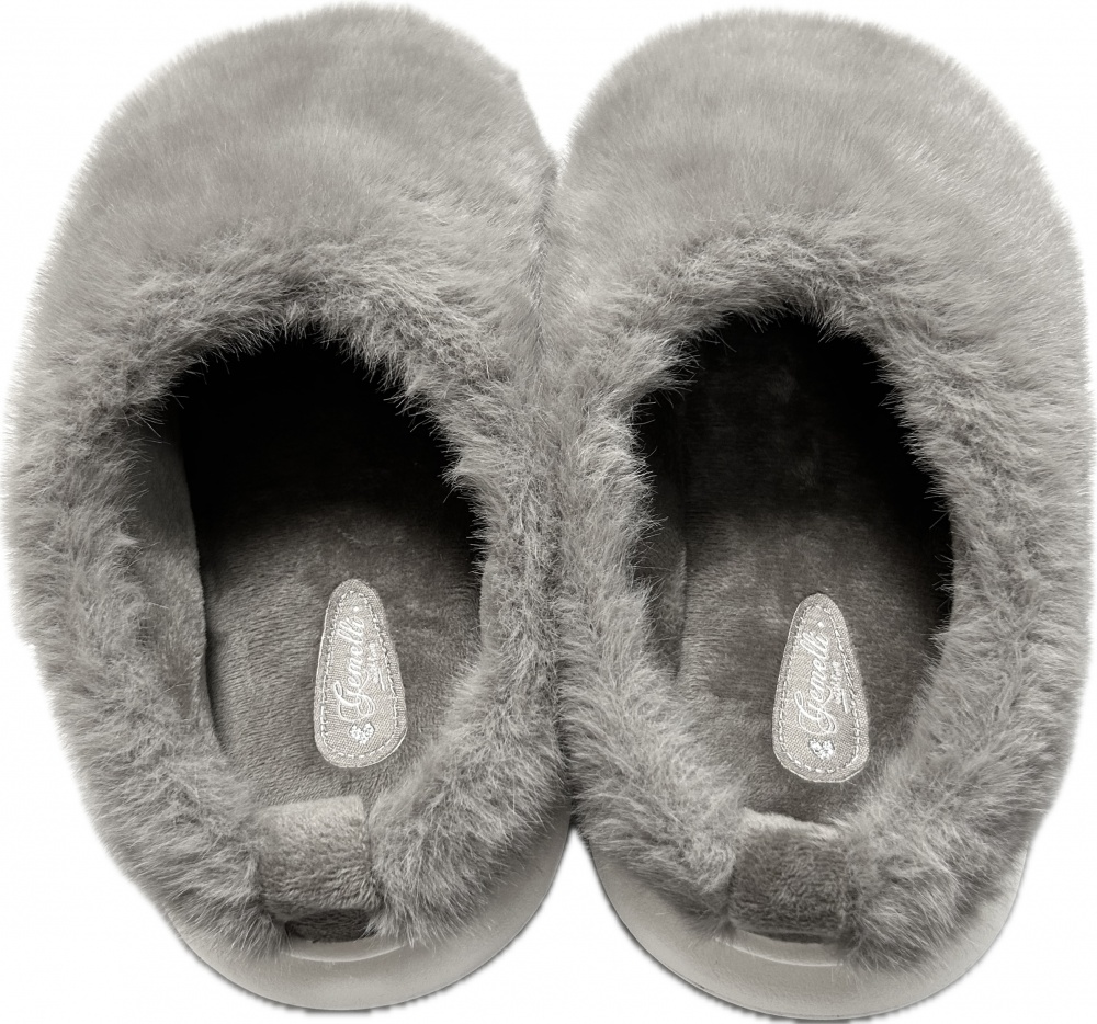 Капці домашні Gemelli Міледі р.38/39 сірий