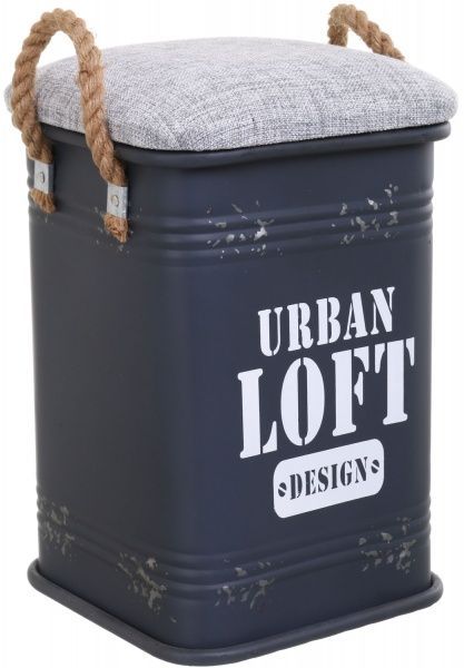 Скриня для зберігання Loft 24х24х38,5 см сіра 