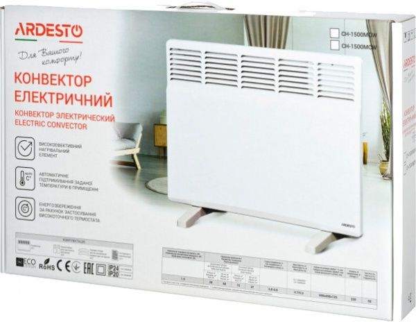 Конвектор електричний Ardesto CH-1500MOW