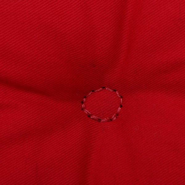 Подушка на стул 40х40 см красная LovSun