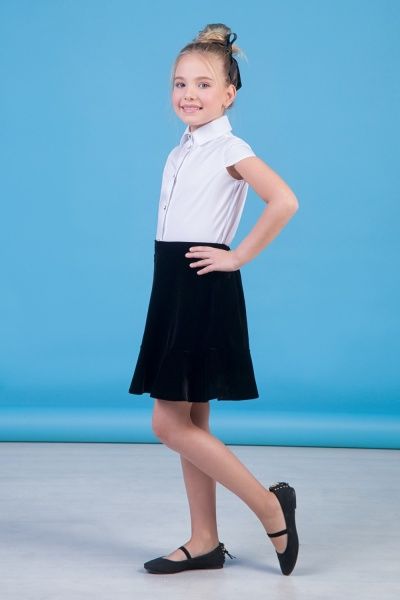 Спідниця шкільна 30-9029-1 Zironka р.134 чорний 