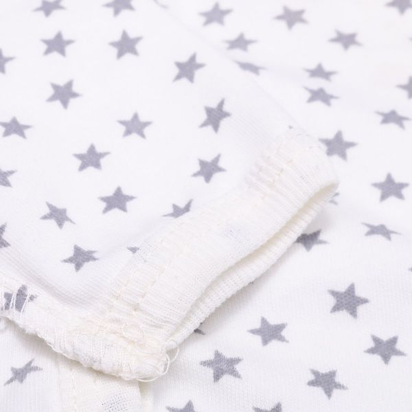 Боді Bambinelli сiра зiрочка р.56 білий із малюнком 