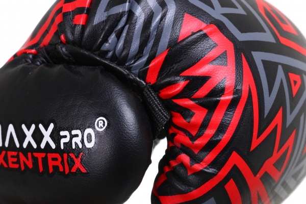 Рукавички для карате MaxxPro AVG-250 р. 6 червоний