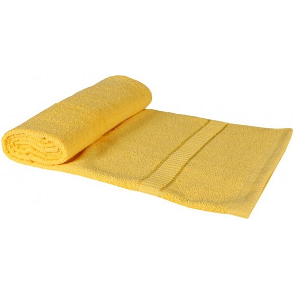 Полотенце Lotti Камелия желтое 70x140 см