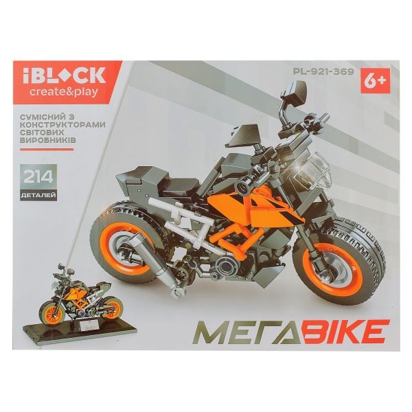 Конструктор Iblock мотоцикл PL-921-369