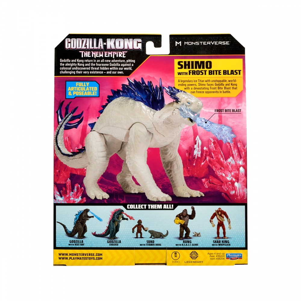 Фигурка Godzilla vs. Kong Шимо с ледяным дыханием 35206
