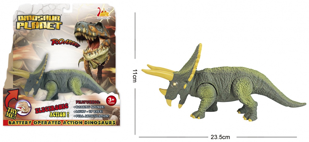 Динозавр DINOSAURS'ISLAND TOYS Трицератопс RS6174