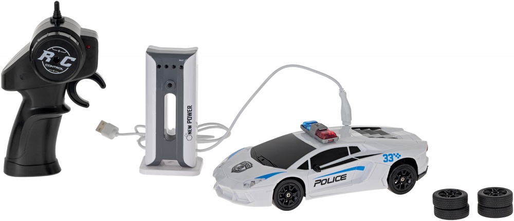 Игрушка на радиоуправлении OTAMANKO Дрифт-машинка 4x4 Drift Race белая 1:24 532.02.40