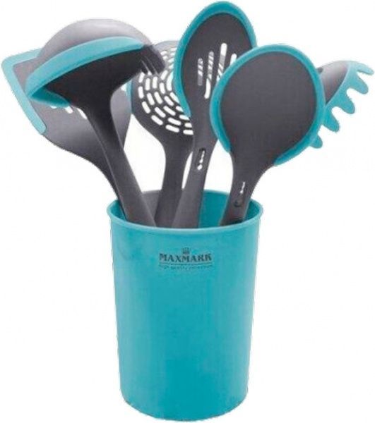 Набір кухонного приладдя 7 предметів на підставці MK-WF-KU30 Maxmark