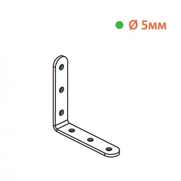 Кутник вузький Kolchuga рівносторонній 70x70x15 мм 2,5 мм