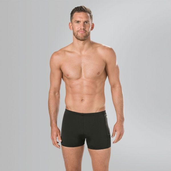 Плавки Speedo CONTRAST POCKET ASHT AM р.40 8-117409023 черный