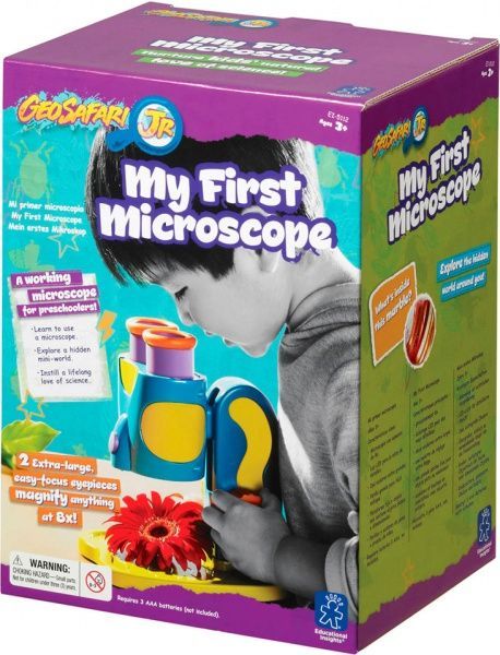 Игровой набор Educational Insights Геосафари Мой первый микроскоп EI-5112