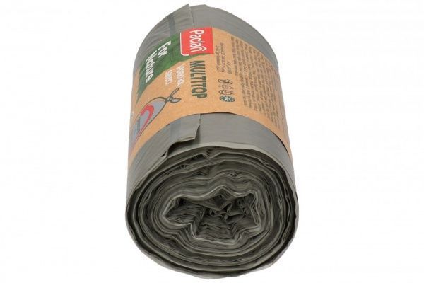 Мішки для побутового сміття Paclan For Nature відновлені стандартні 60 л 20 шт.