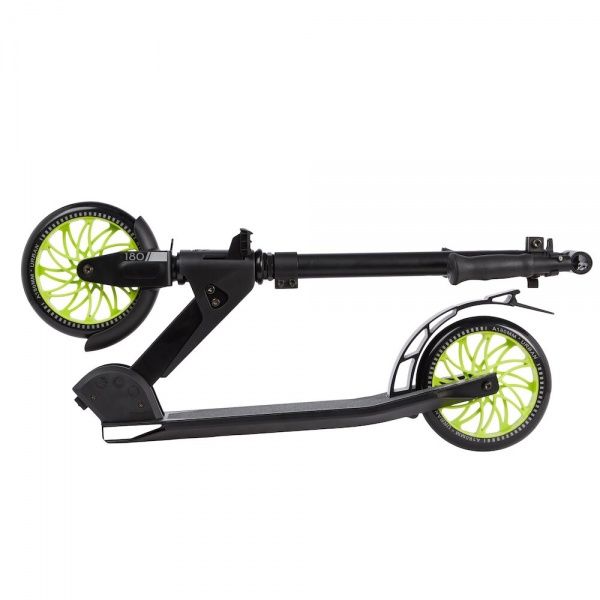 Самокат Firefly A 180 1.0 черный с салатовым 414746-901050 
