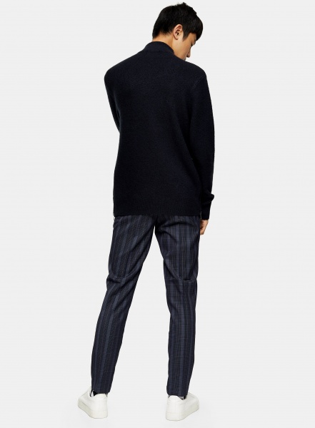 Брюки TopMan CASUAL TROUSERS 88D53S-BLE 28R синий