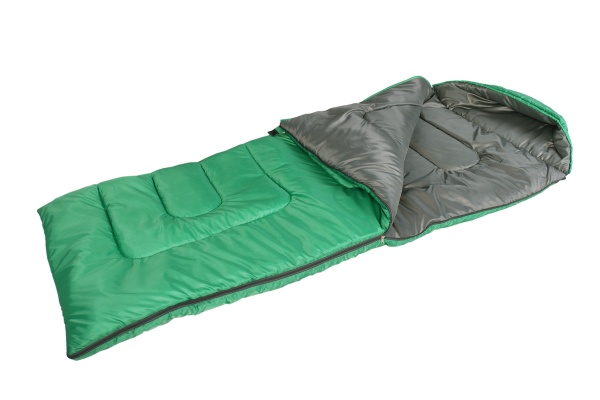 Спальный мешок зимний 205х82 см 300 г/м2 с капюшоном в ассортименте