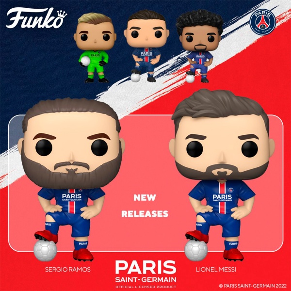 Ігрова фігурка Funko Pop! серії Футбол: Парі Сен-Жермен Ліонель Мессі 67389 